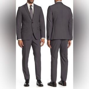 Savile Row Grey Brixton Dress Pants NWT